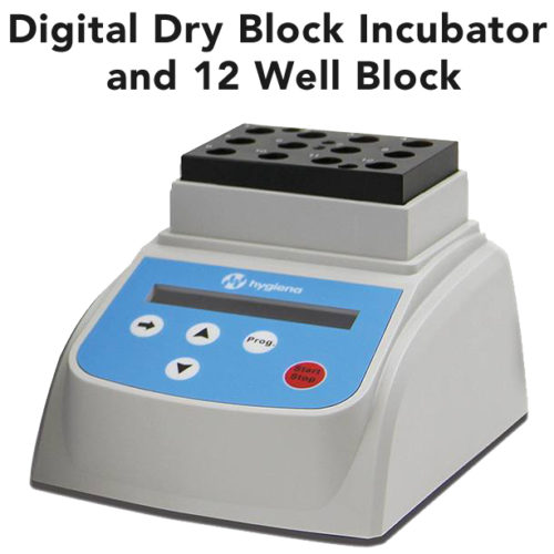 Incubator and 12 well block